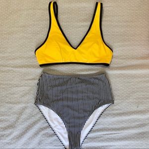 Cupshe High Waisted Bikini Set
